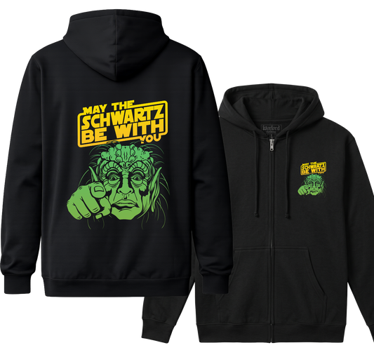 May the Schwartz be with you - Zipper Hoodie