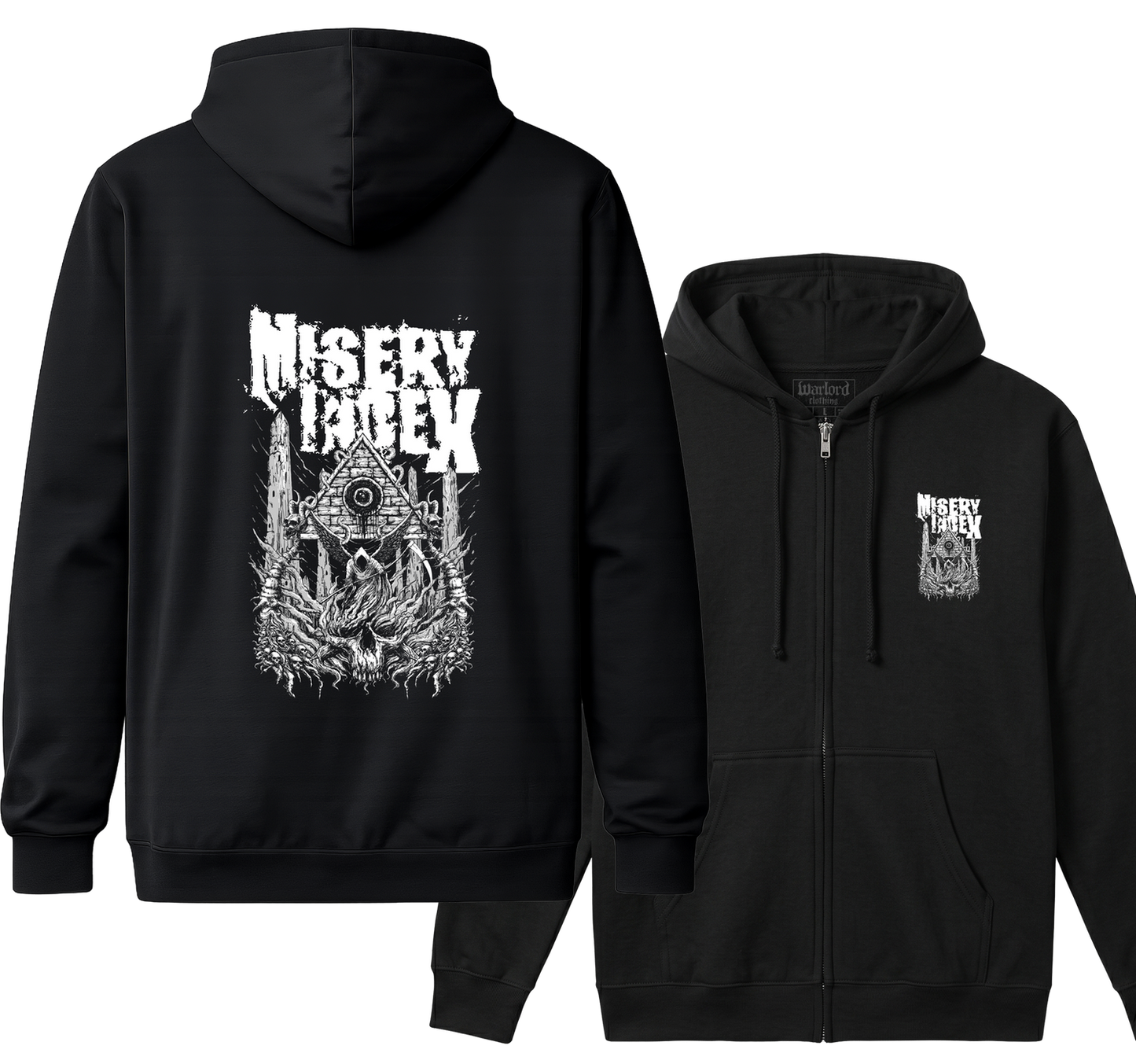 Misery Index - Zipper Hoodie