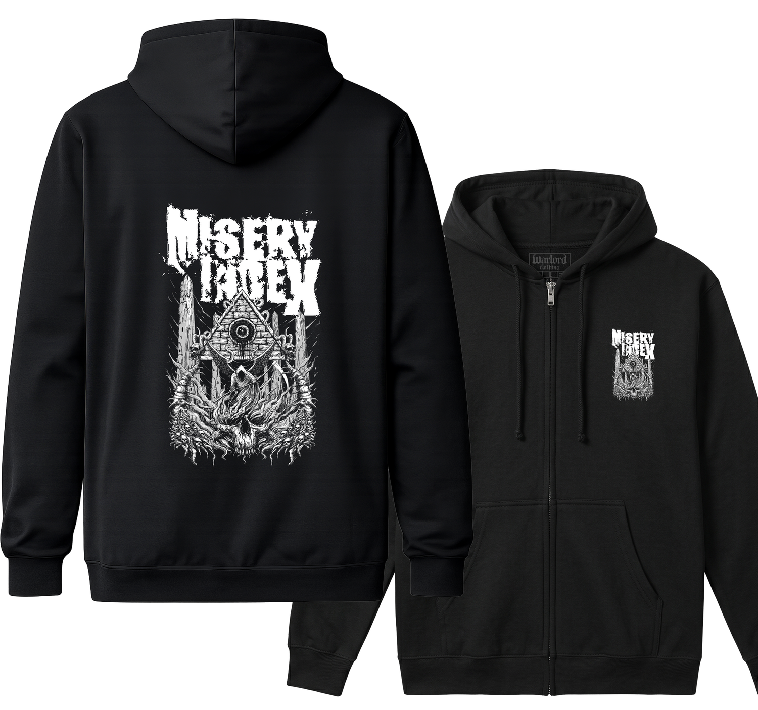 Misery Index - Zipper Hoodie