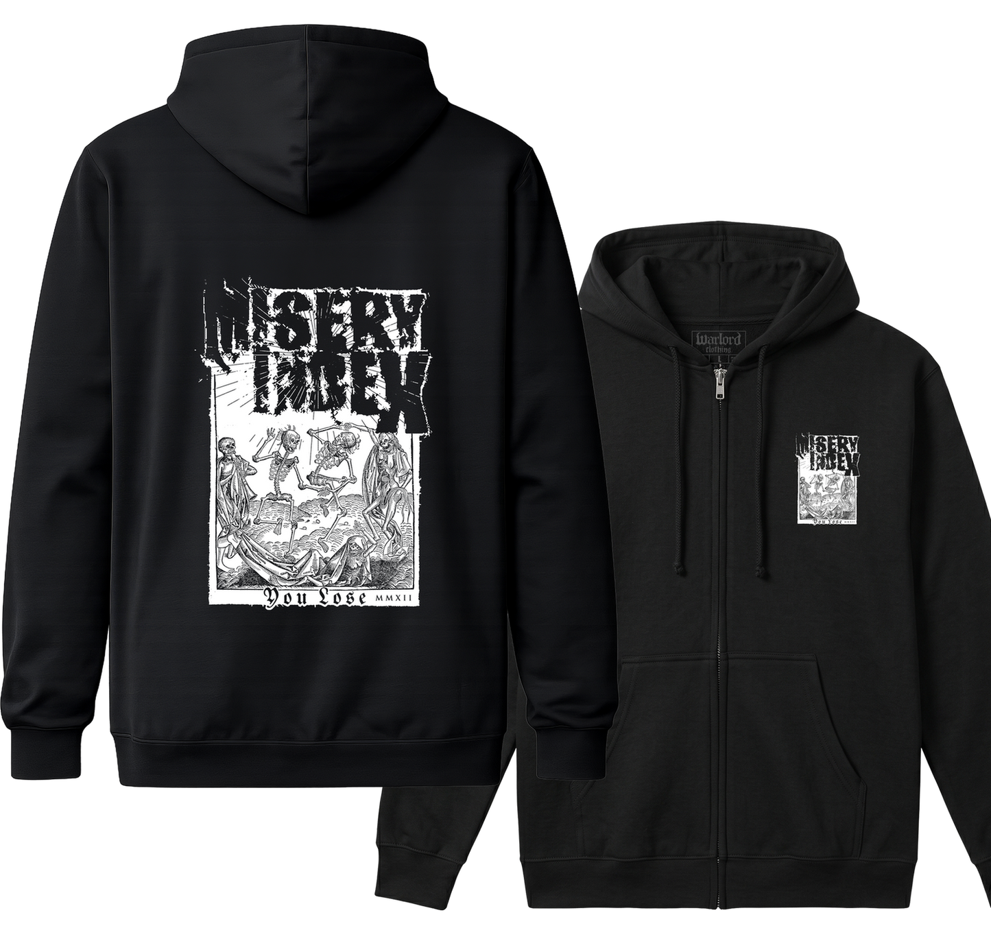 Misery Index - Zipper Hoodie