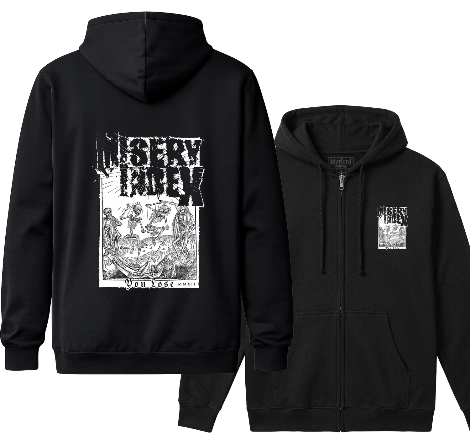 Misery Index - Zipper Hoodie