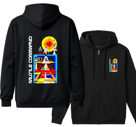 Missile Command - Zipper Hoodie
