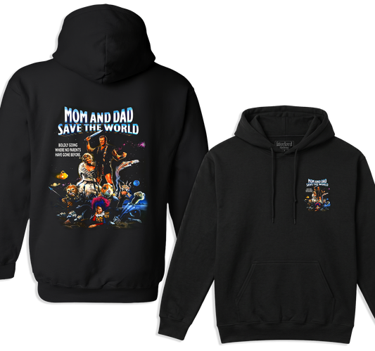 Mom and Dad Save The World - Pullover Hoodie