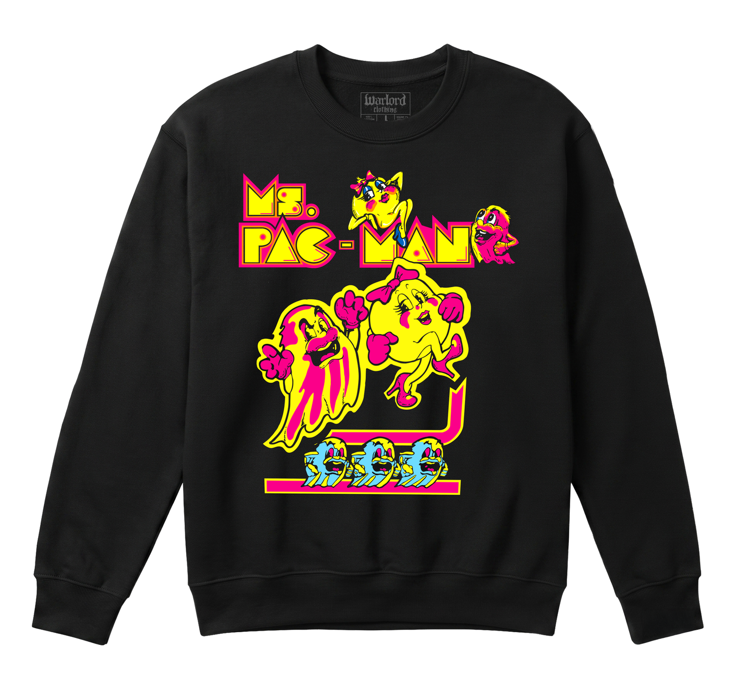 Mrs. Pac-Man - Crewneck Sweatshirt