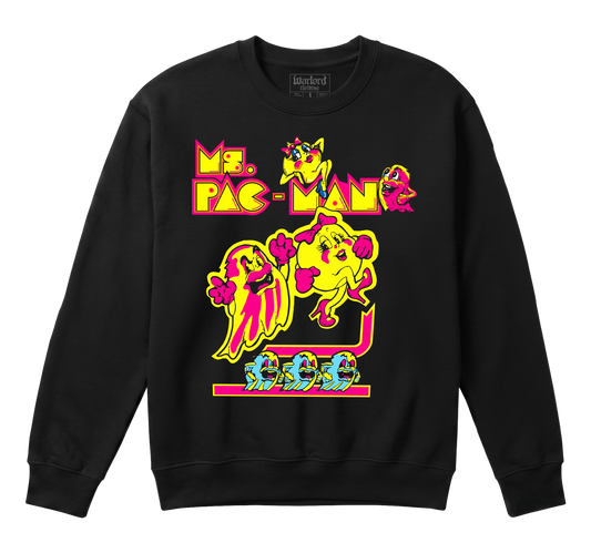 Mrs. Pac-Man - Crewneck Sweatshirt