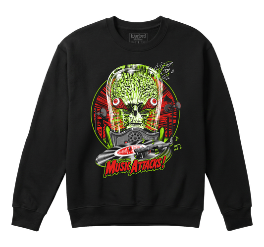 Music Attacks - Crewneck Sweatshirt