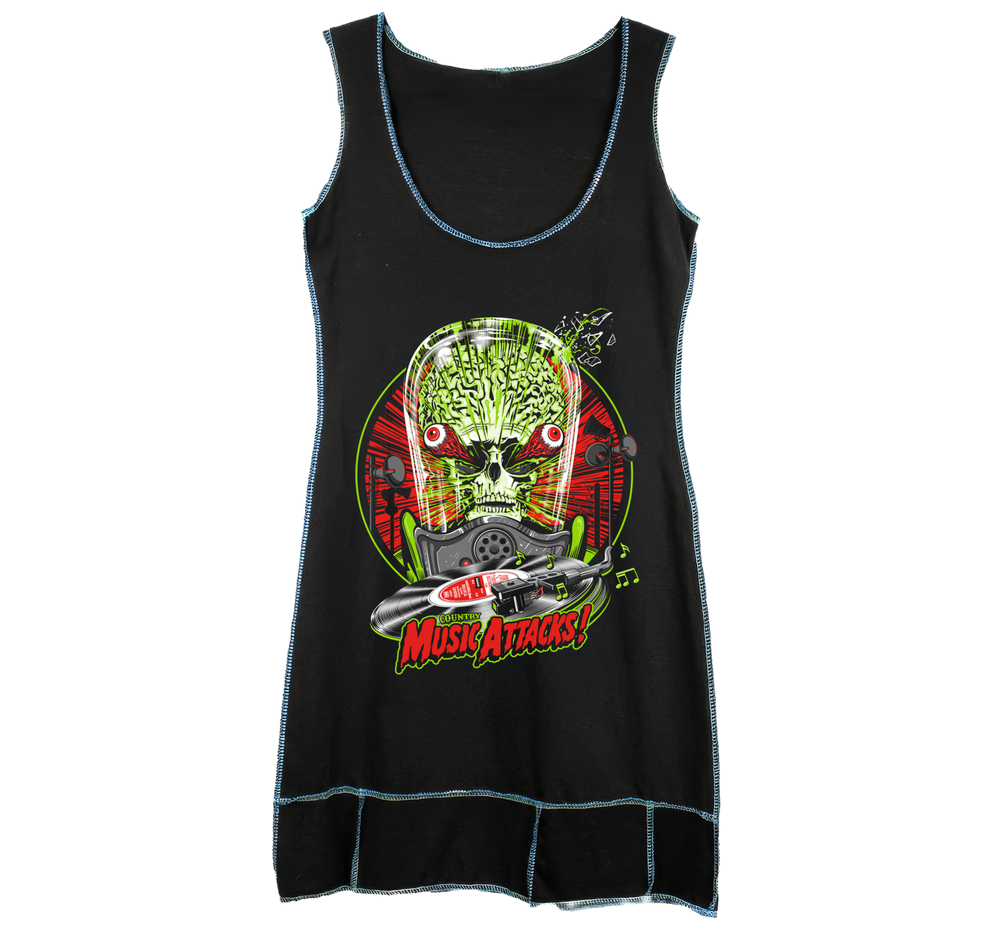 Music Attacks - T-Shirt Dress