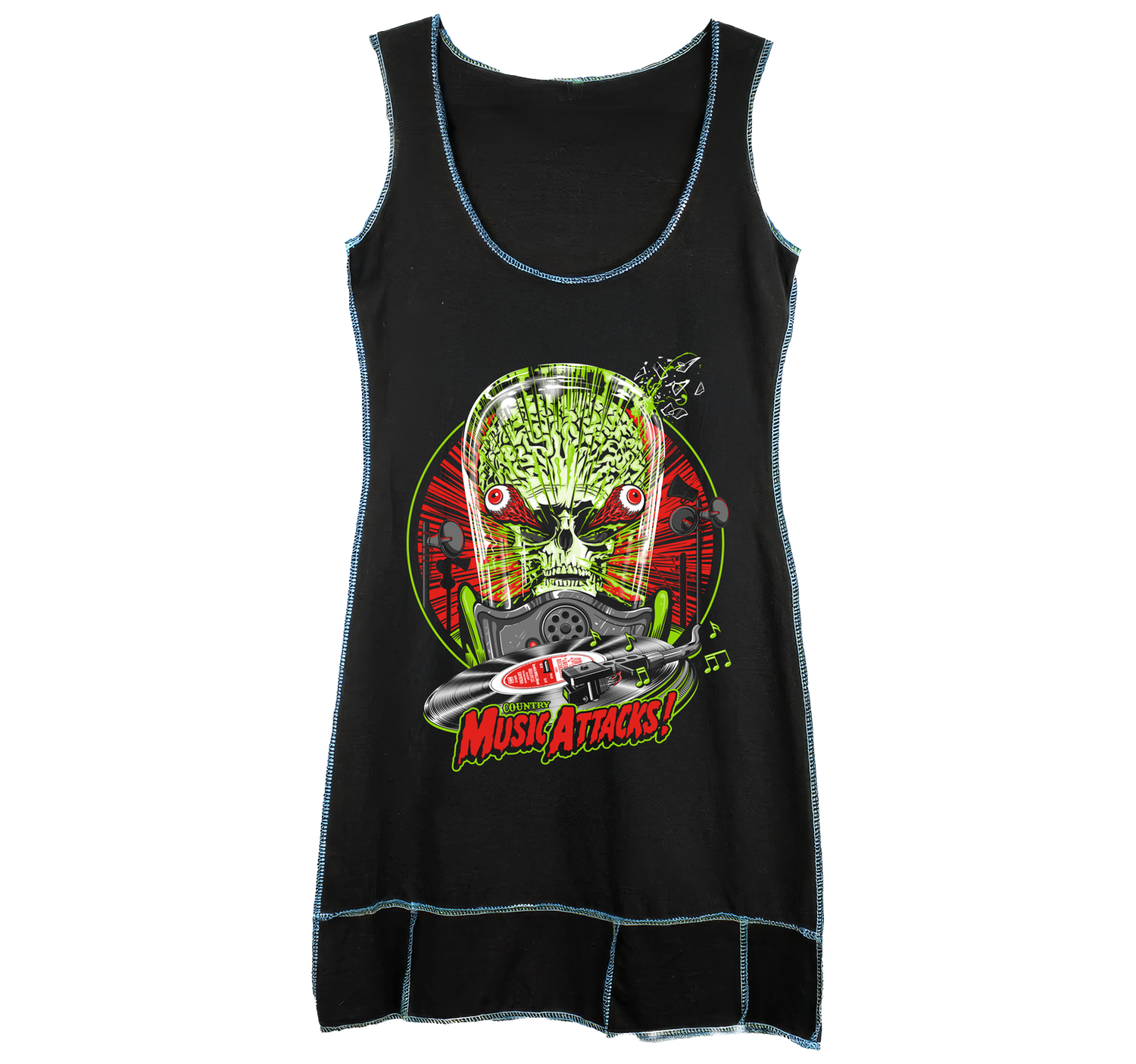 Music Attacks - T-Shirt Dress