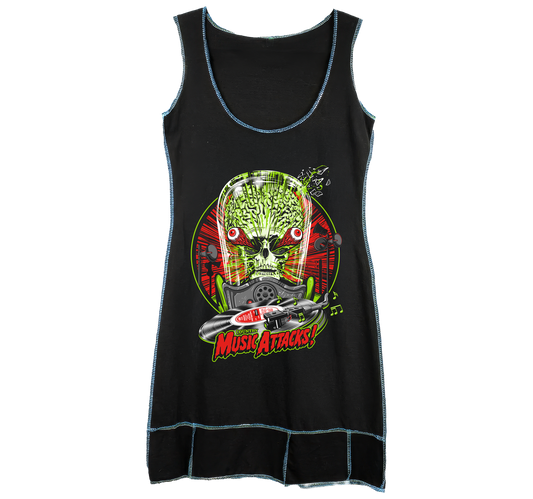 Music Attacks - T-Shirt Dress