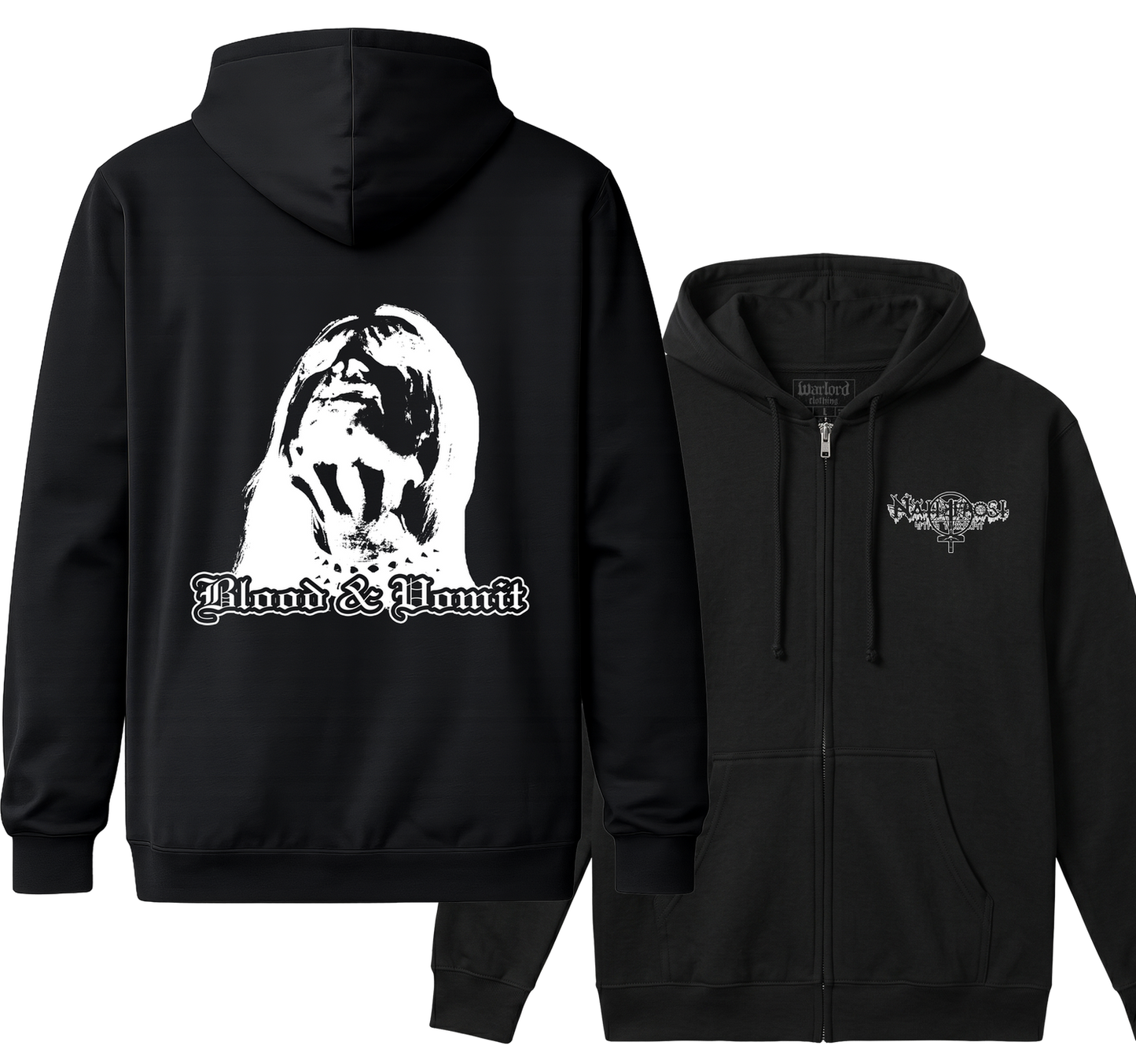 Nattefrost - Zipper Hoodie