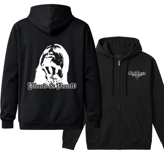 Nattefrost - Zipper Hoodie