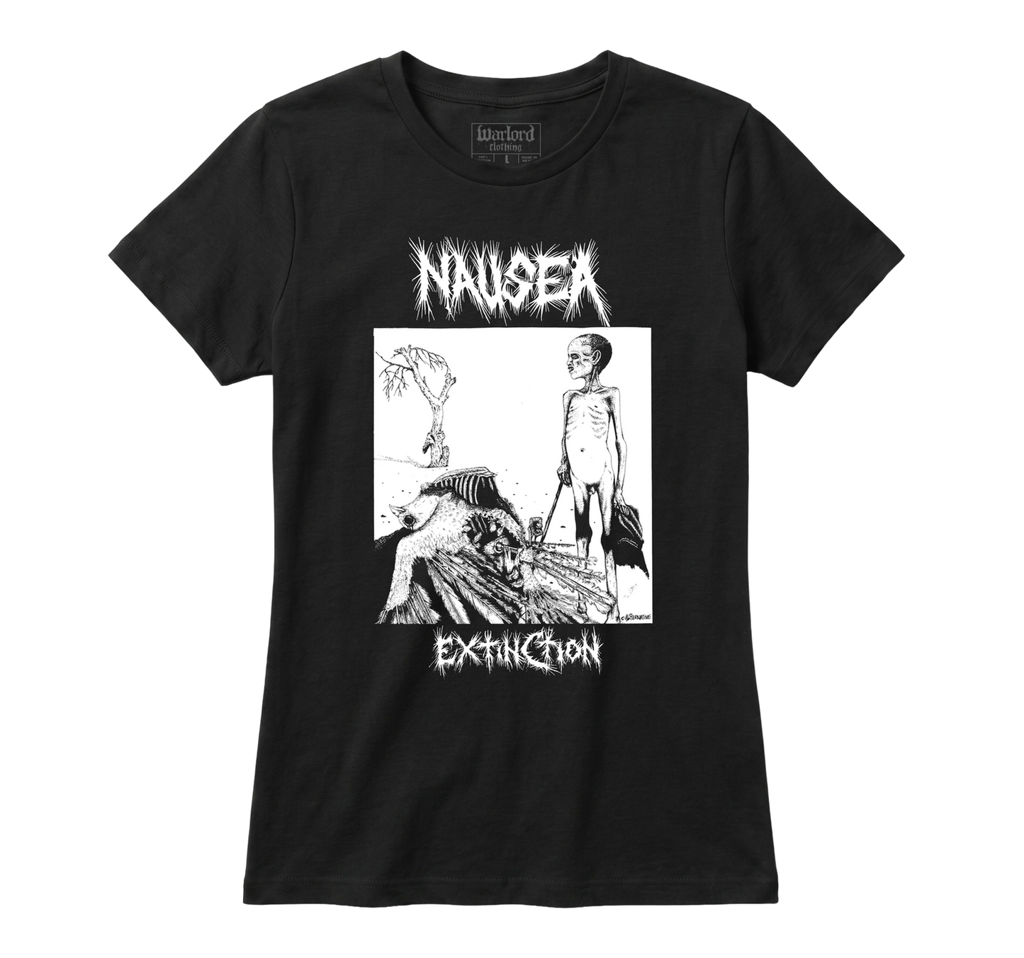 Nausea - Girlie Tee