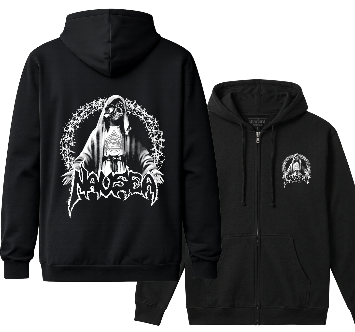 Nausea L.A. - Zipper Hoodie