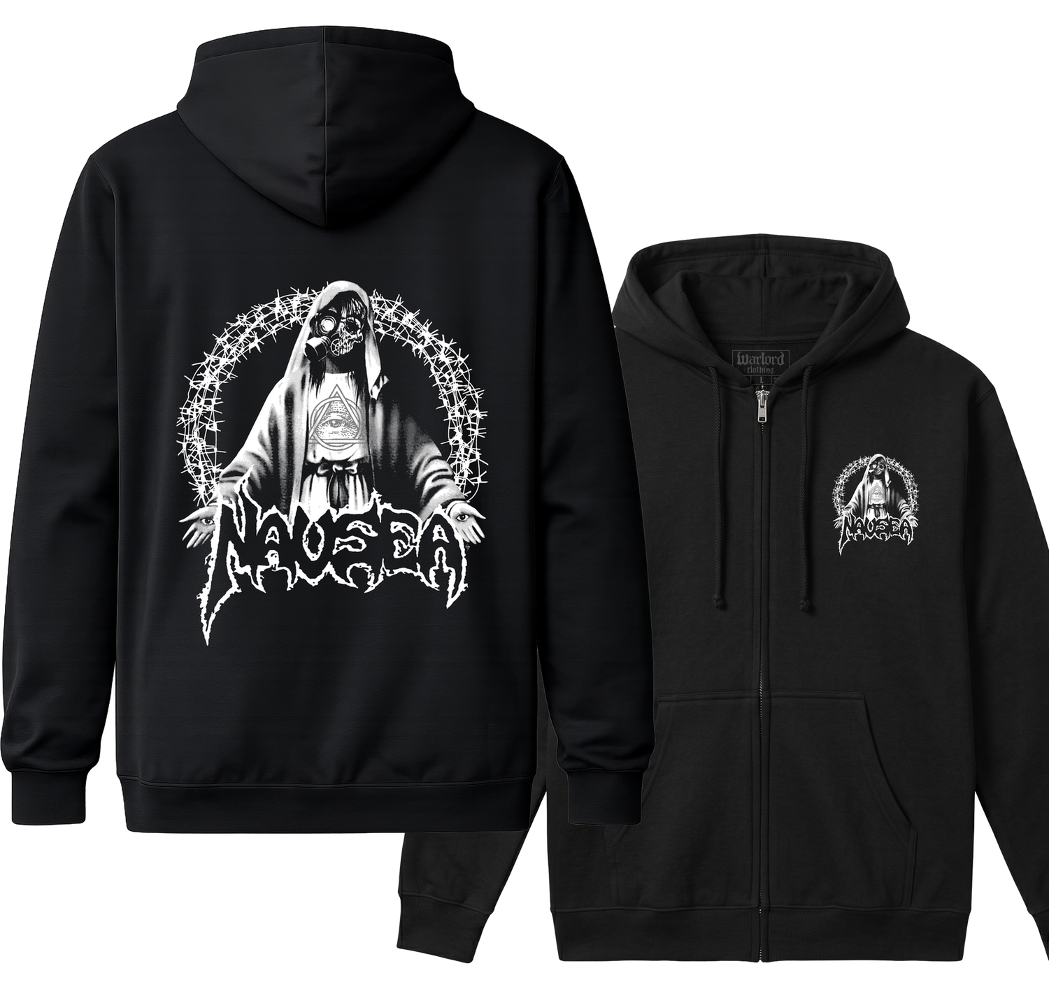 Nausea L.A. - Zipper Hoodie