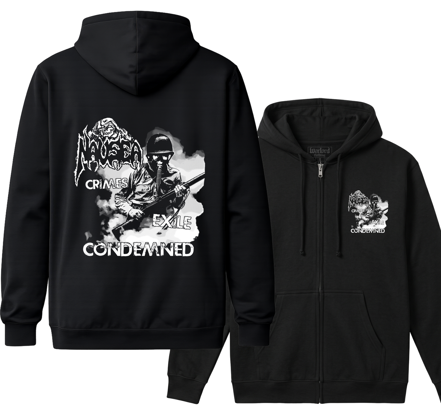 Nausea L.A. - Zipper Hoodie