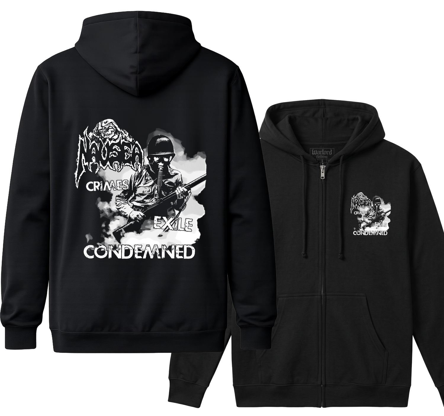 Nausea L.A. - Zipper Hoodie