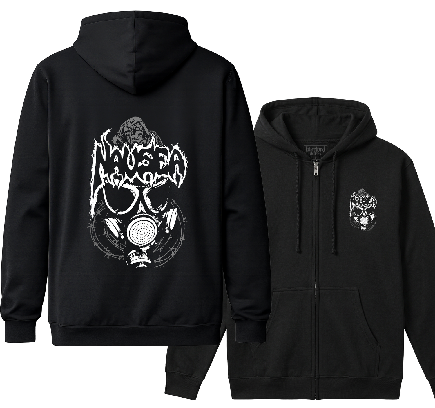 Nausea L.A. - Zipper Hoodie