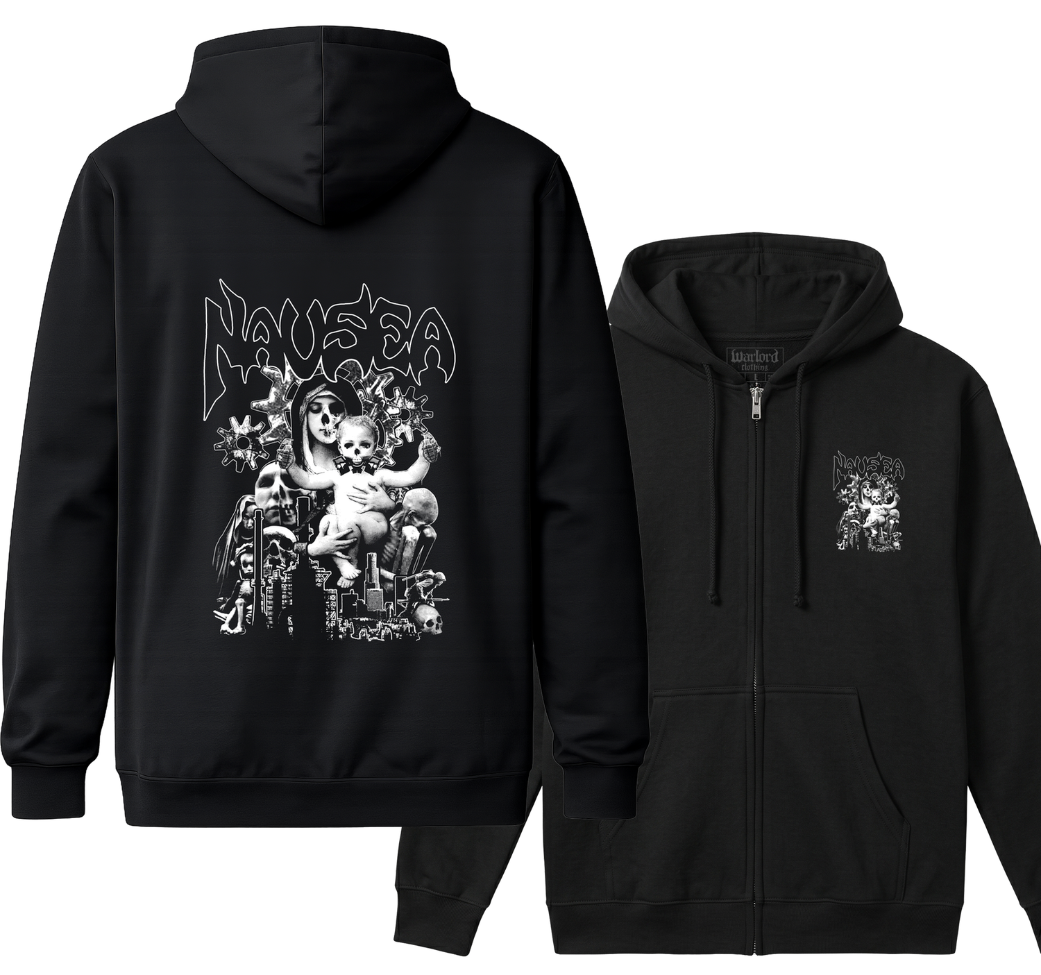 Nausea L.A. - Zipper Hoodie