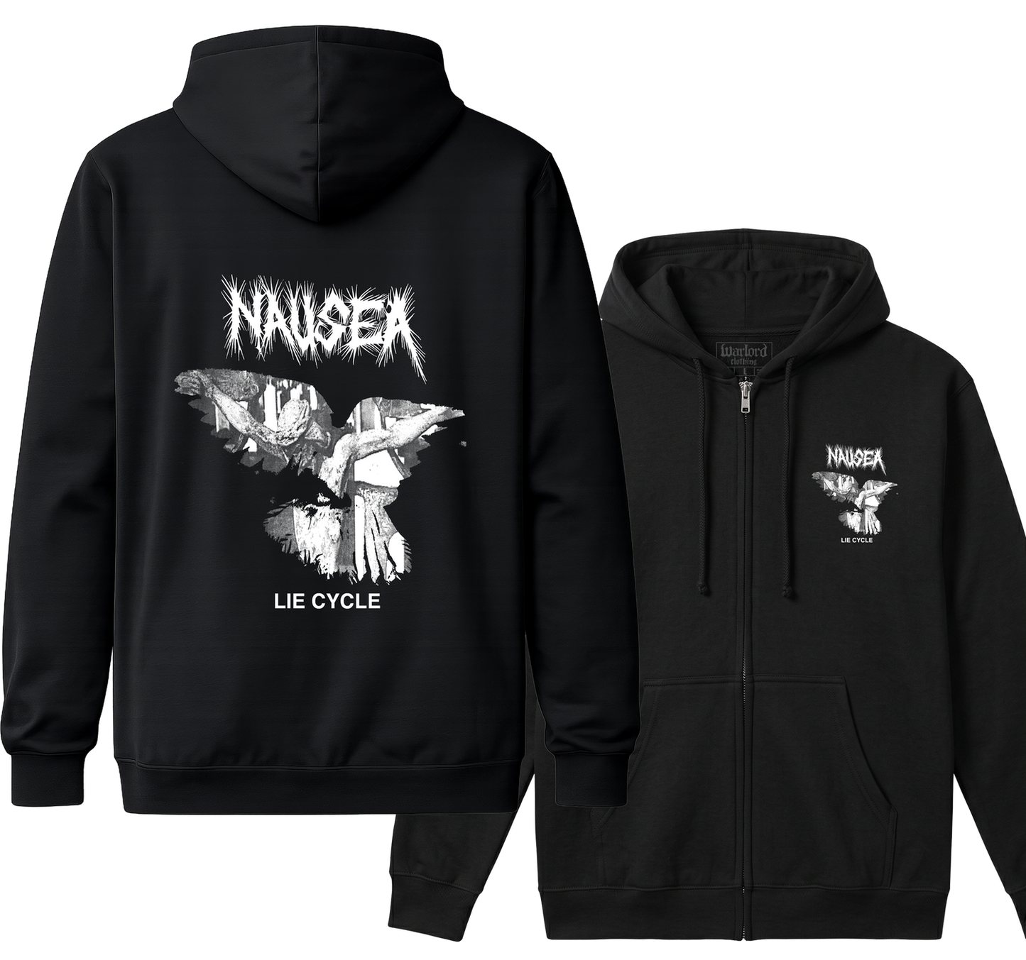 Nausea - Zipper Hoodie