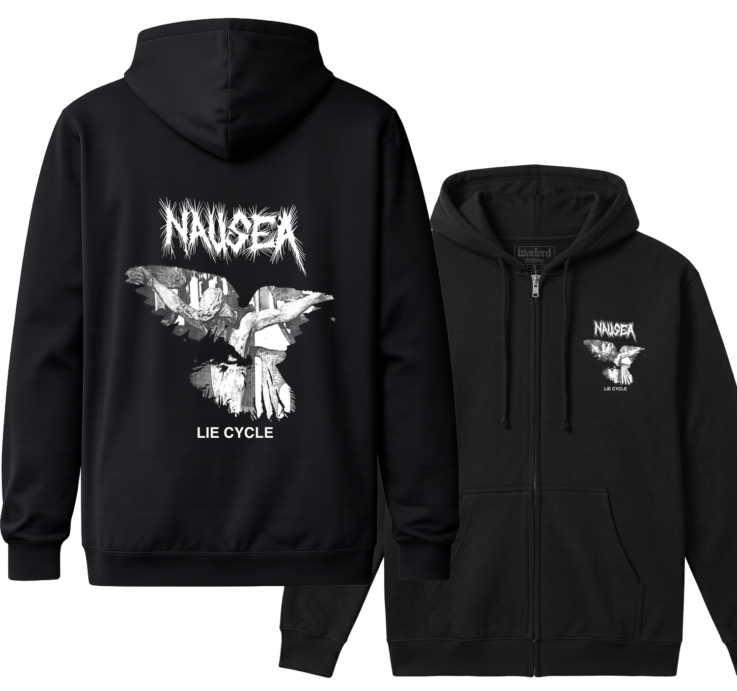 Nausea - Zipper Hoodie