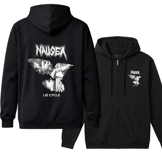 Nausea - Zipper Hoodie