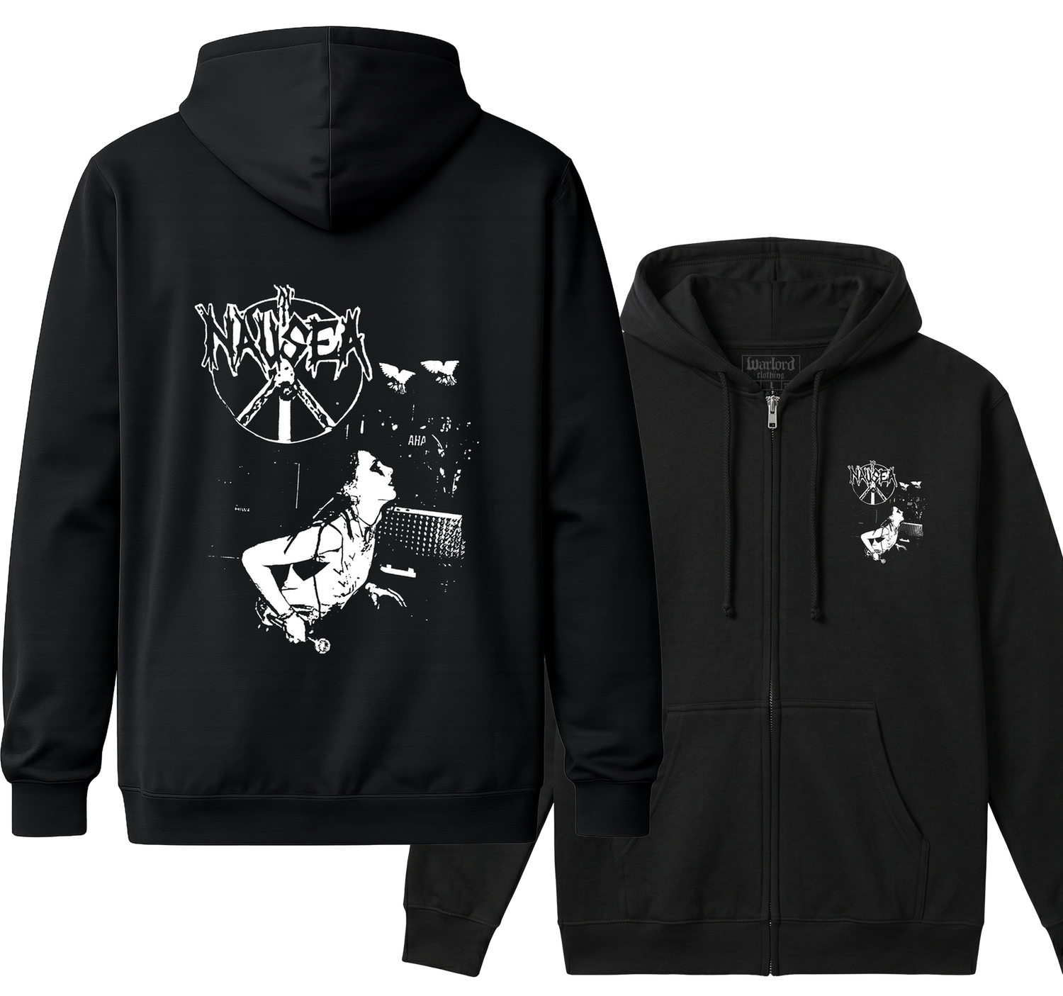 Nausea - Zipper Hoodie