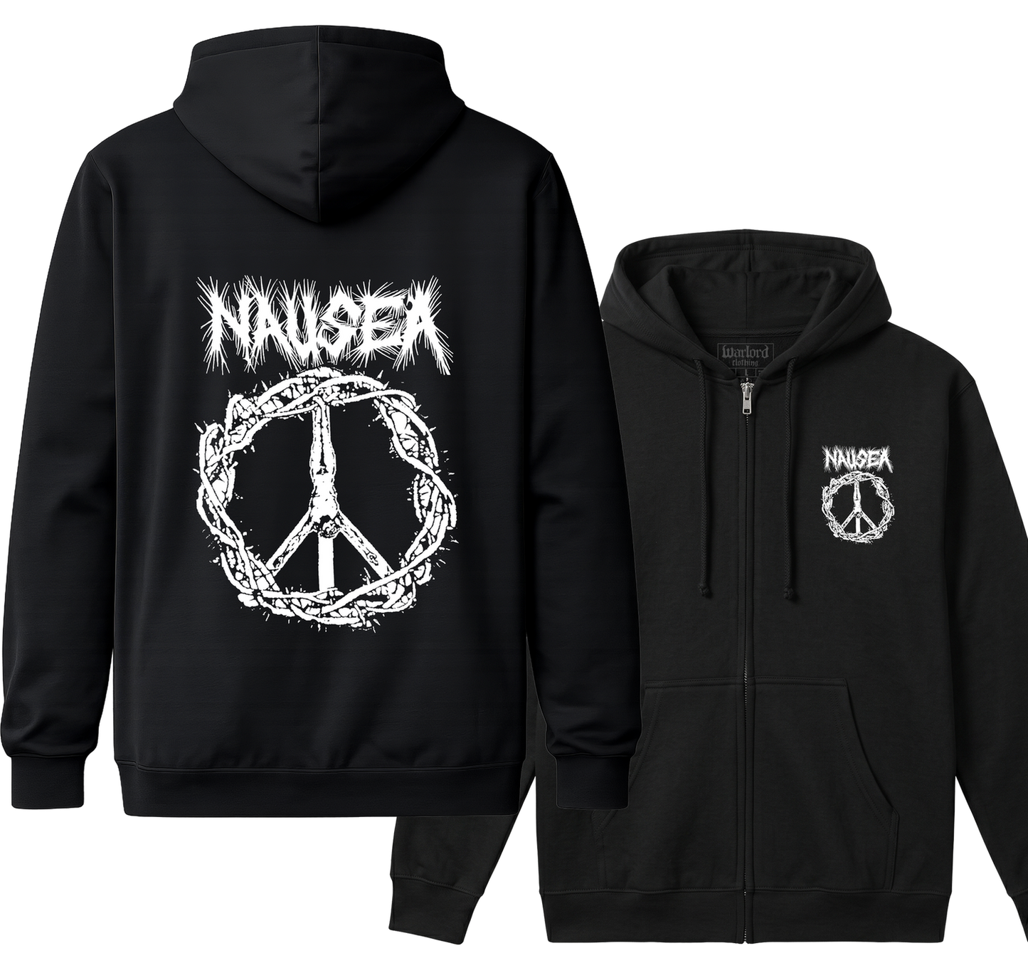 Nausea - Zipper Hoodie