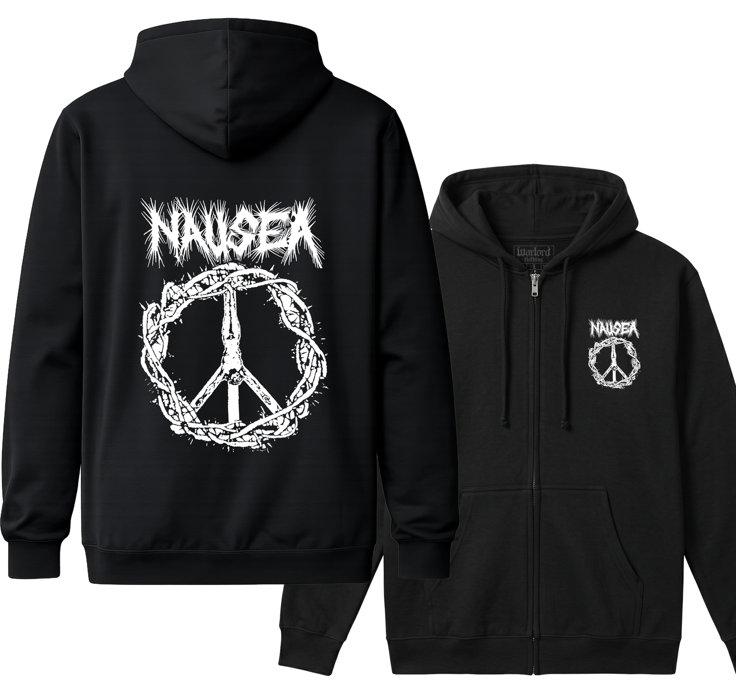 Nausea - Zipper Hoodie
