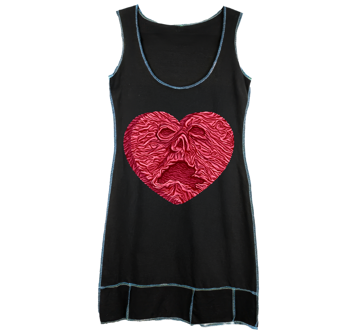 Necronomicon Heart - T-Shirt Dress