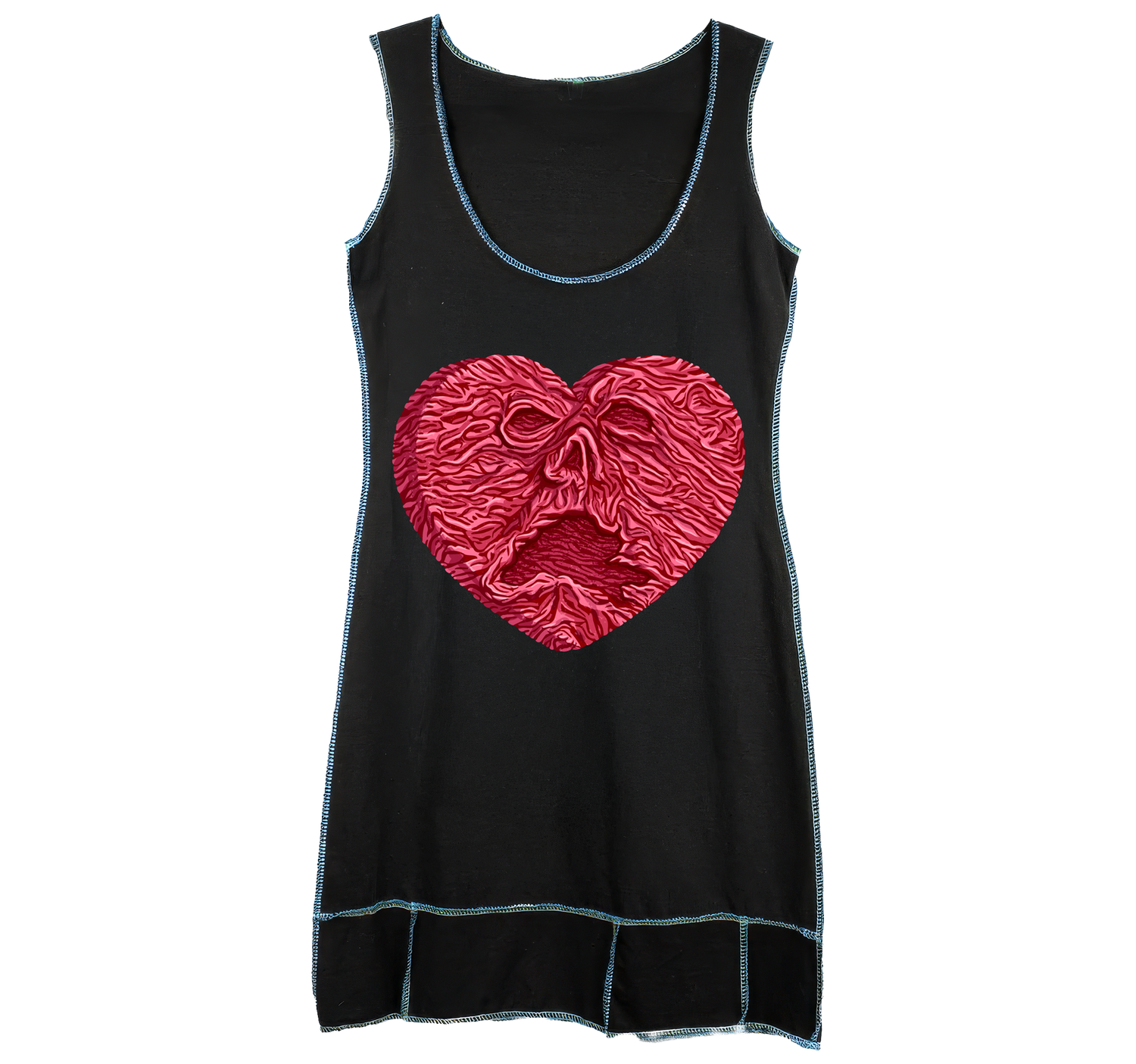Necronomicon Heart - T-Shirt Dress