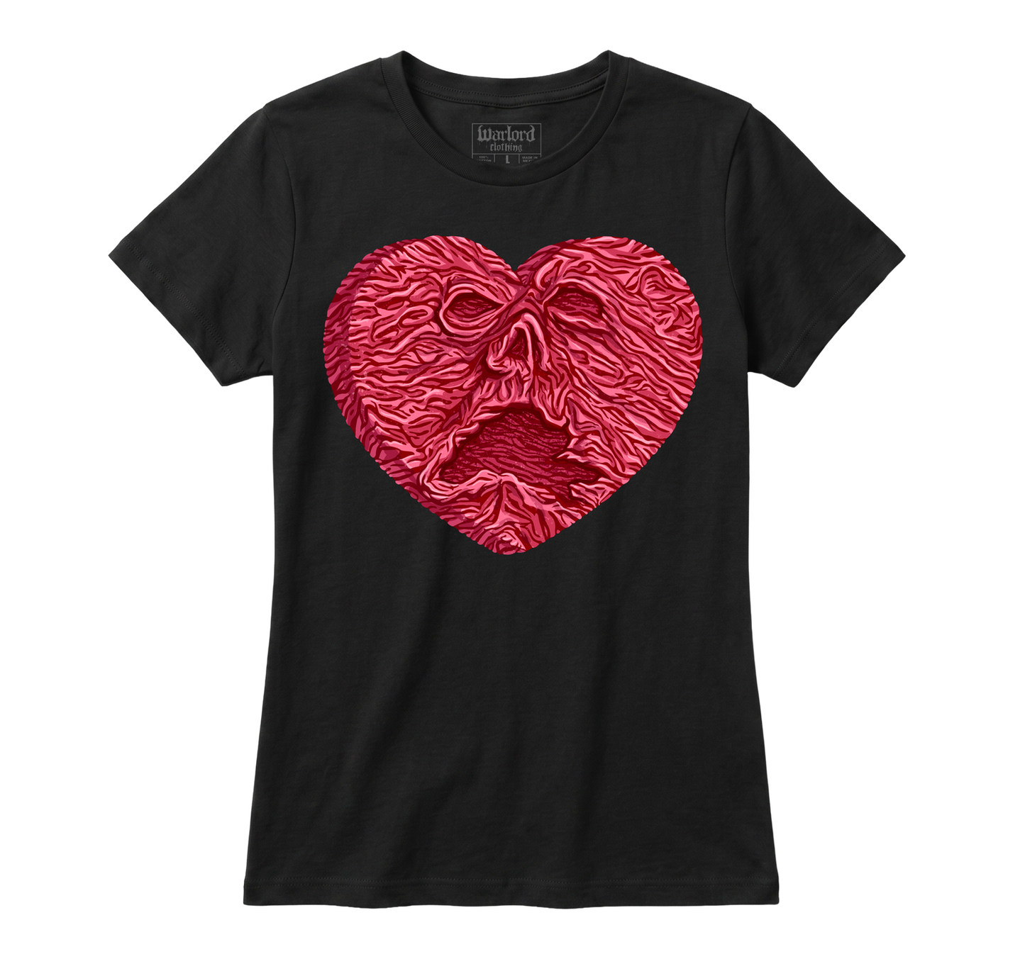 Necronomicon Heart - Girlie Tee
