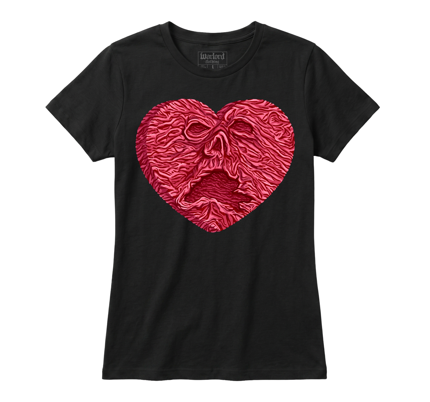Necronomicon Heart - Girlie Tee