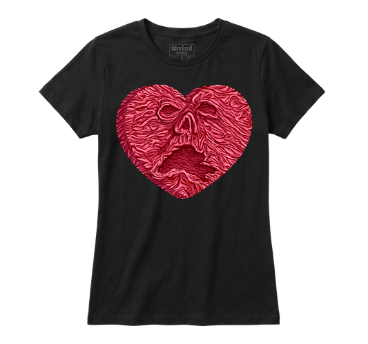 Necronomicon Heart - Girlie Tee