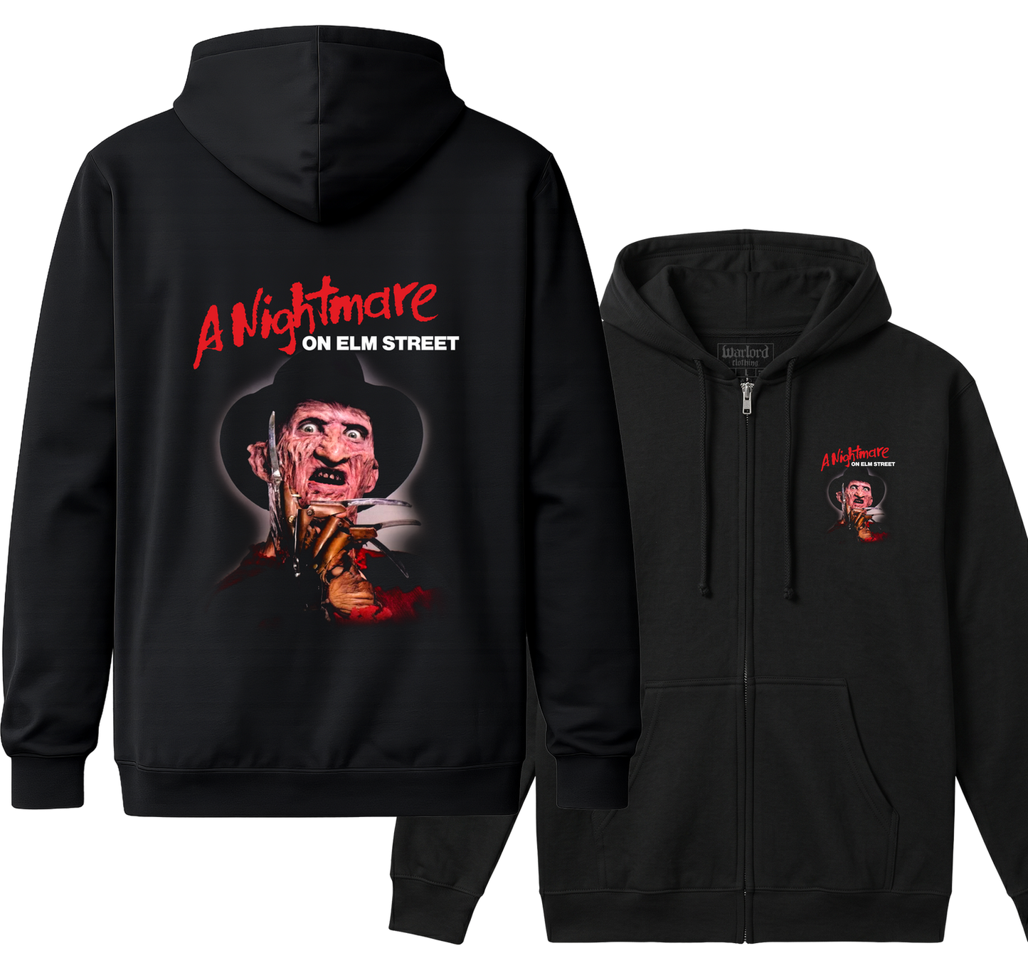 Nightmare On Elm Street - Zipper Hoodie