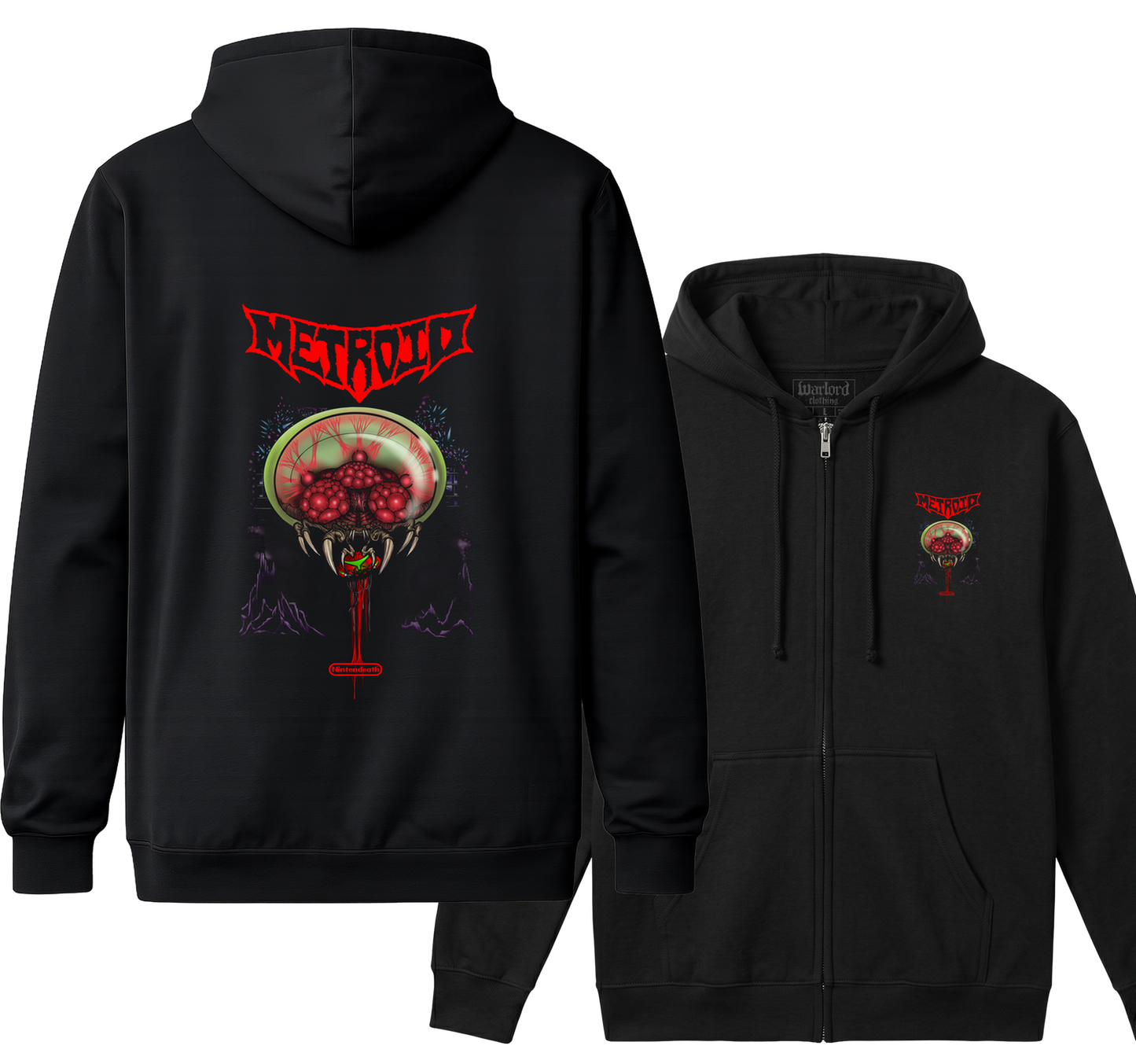 Nintendeath - Zipper Hoodie