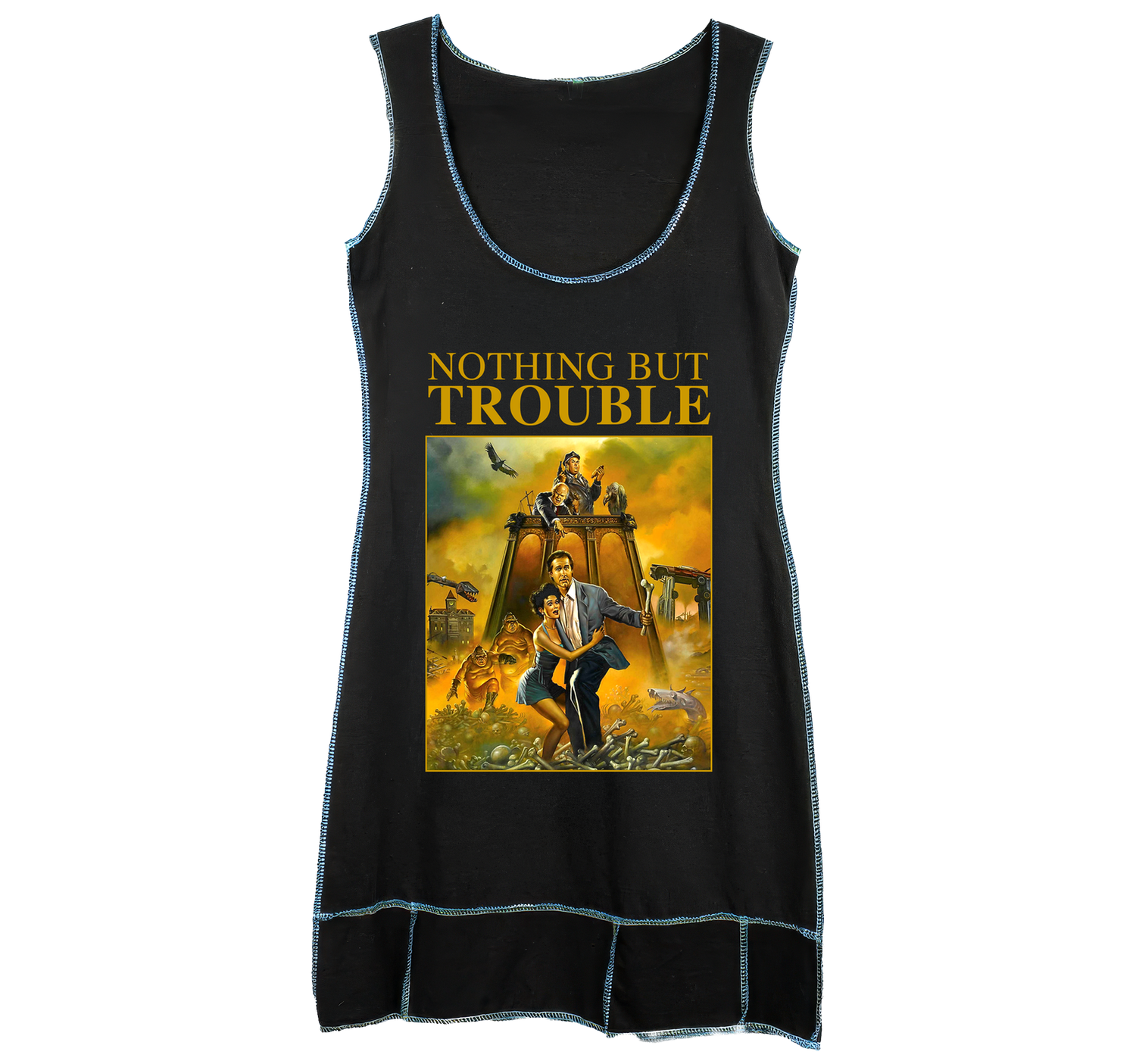 Nothing But Trouble - T-Shirt Dress
