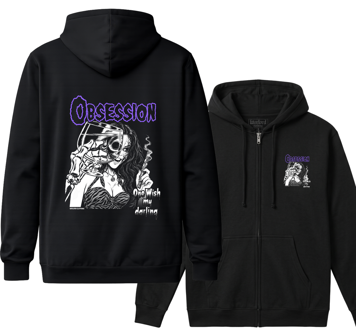 Obsession - Zipper Hoodie