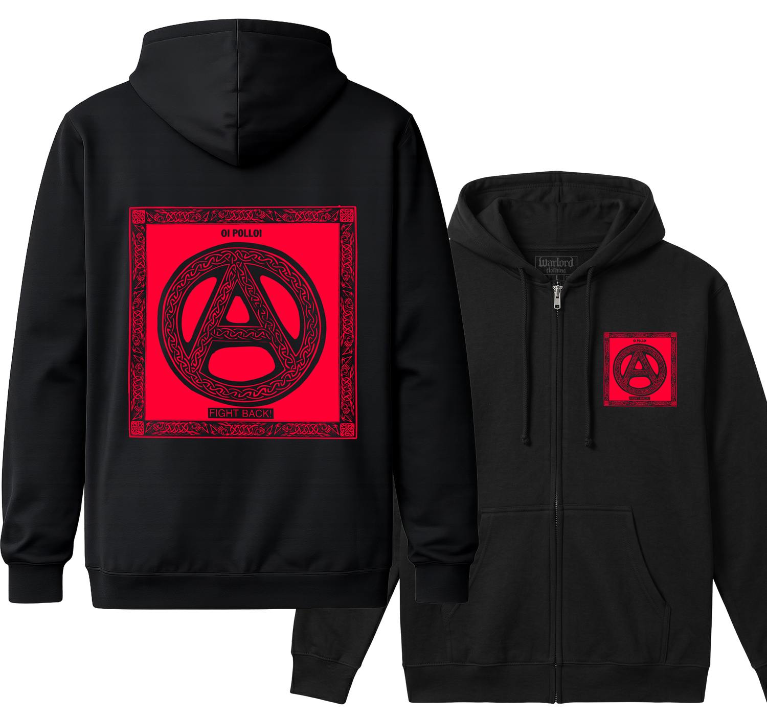 Oi Polloi - Zipper Hoodie
