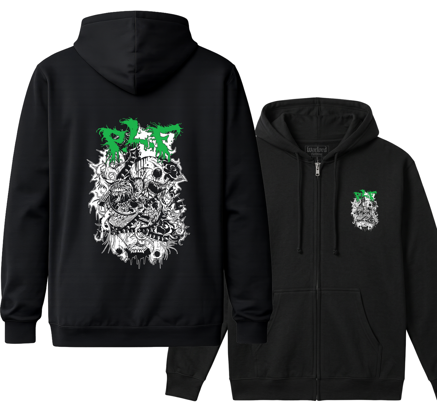P.L.F. - Zipper Hoodie