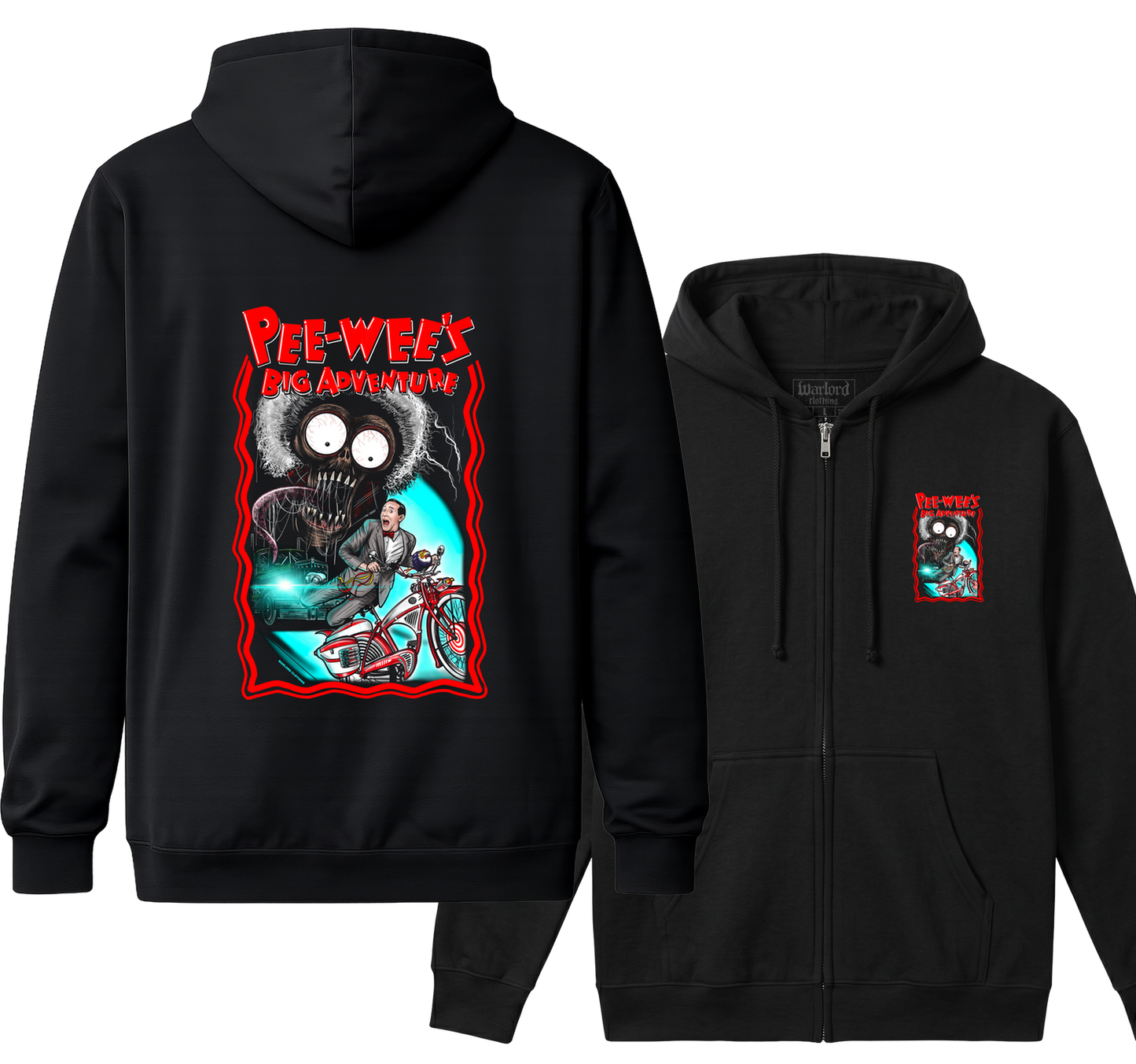 Pee Wee's Big Adventure - Zipper Hoodie
