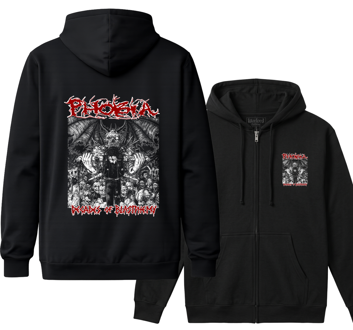 Phobia - Zipper Hoodie