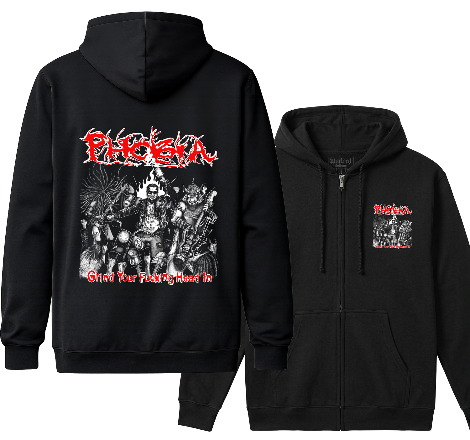 Phobia - Zipper Hoodie