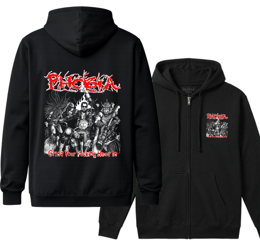 Phobia - Zipper Hoodie