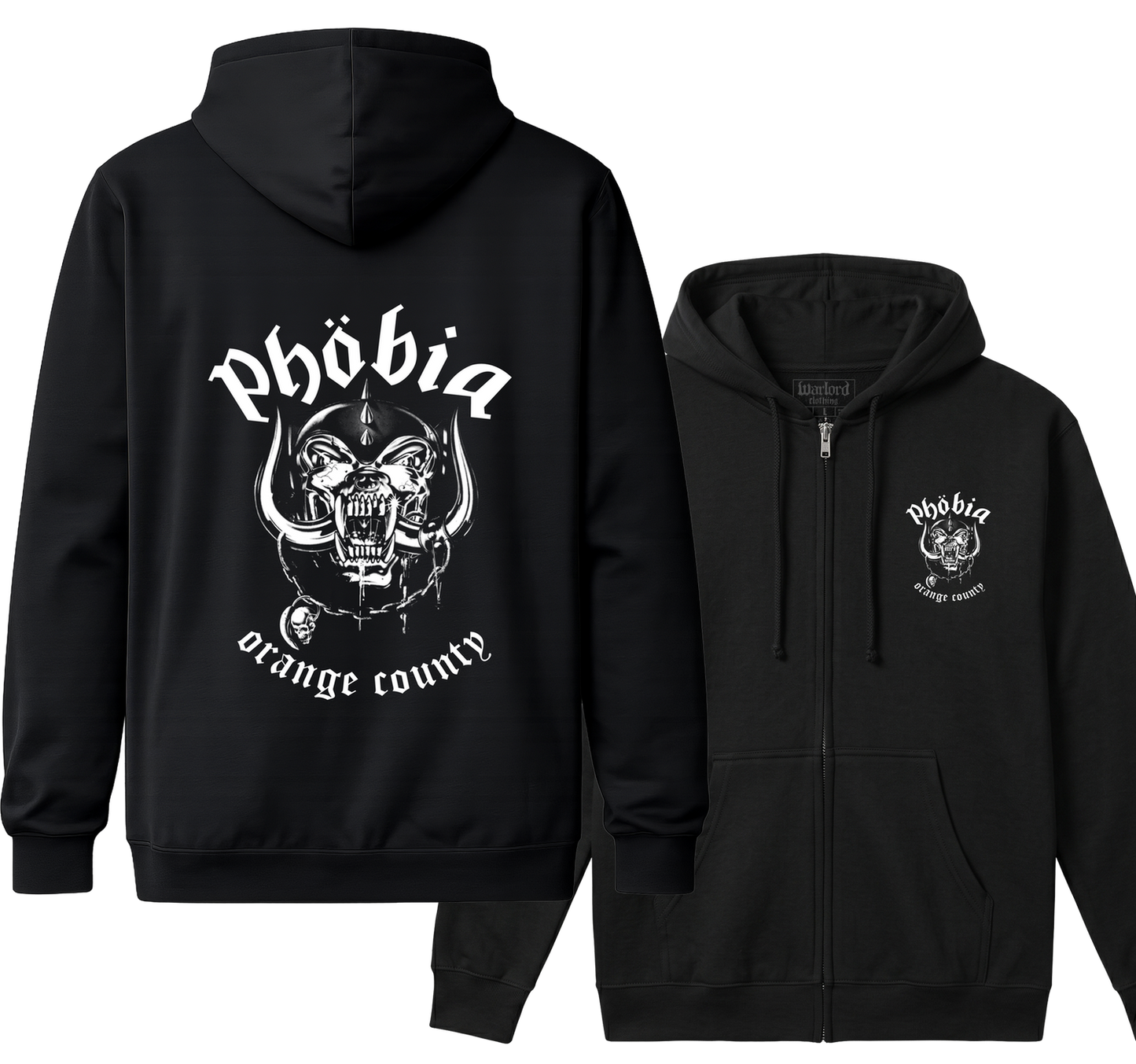 Phobia - Zipper Hoodie