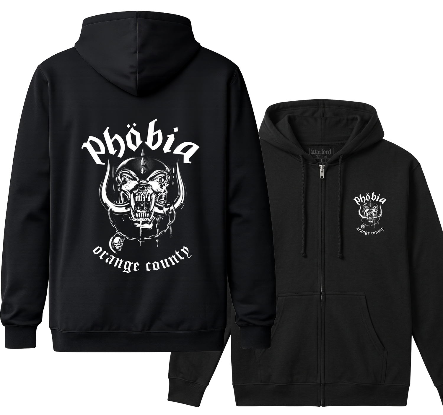 Phobia - Zipper Hoodie