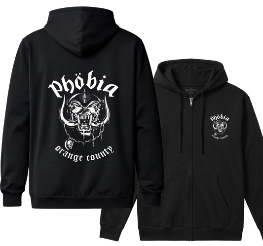 Phobia - Zipper Hoodie
