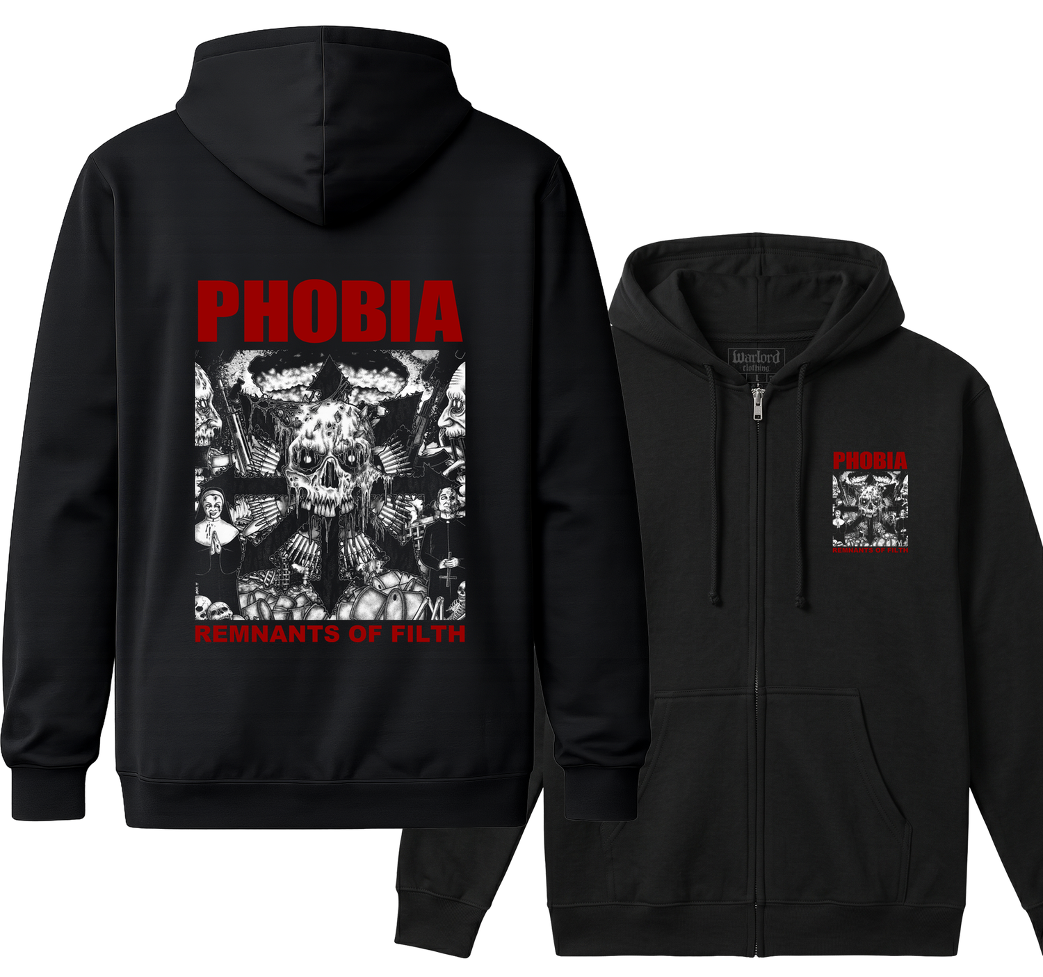 Phobia - Zipper Hoodie