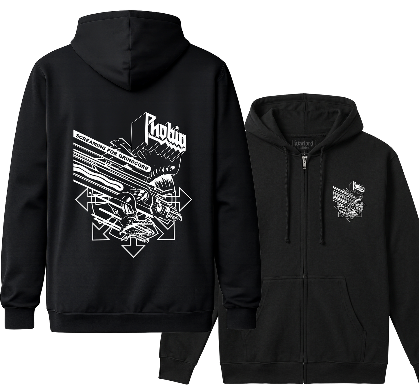 Phobia - Zipper Hoodie