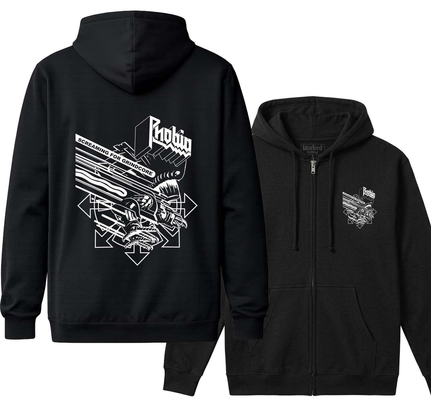 Phobia - Zipper Hoodie