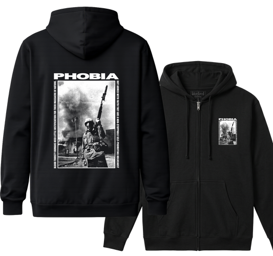 Phobia - Zipper Hoodie